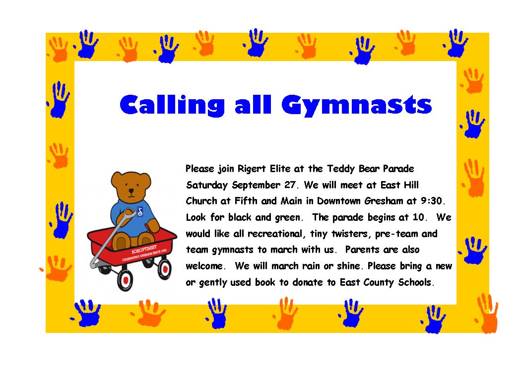 Join the fun!!! Rigert Elite Gymnastics Gresham, Troutdale, East