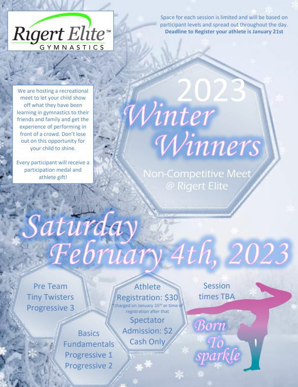 A poster with the words " 2 0 2 3 winter winners ".