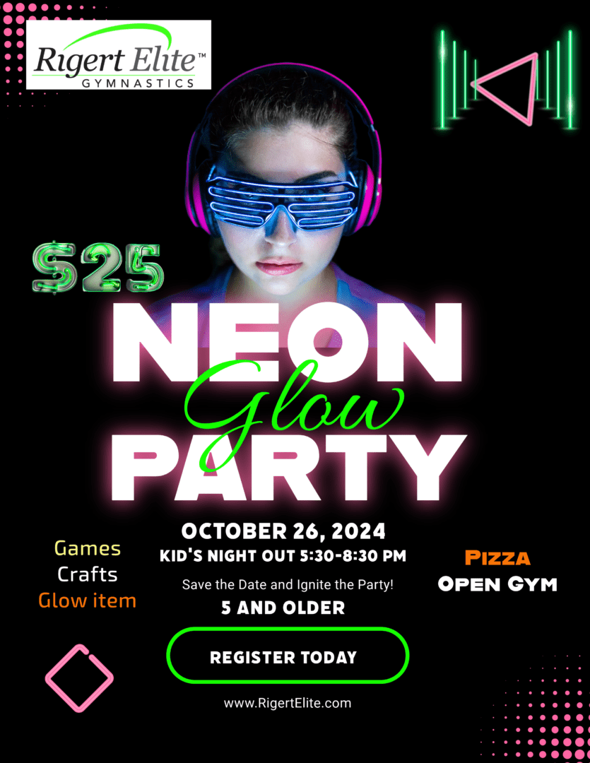 Kids Night Out Glow Party 2024